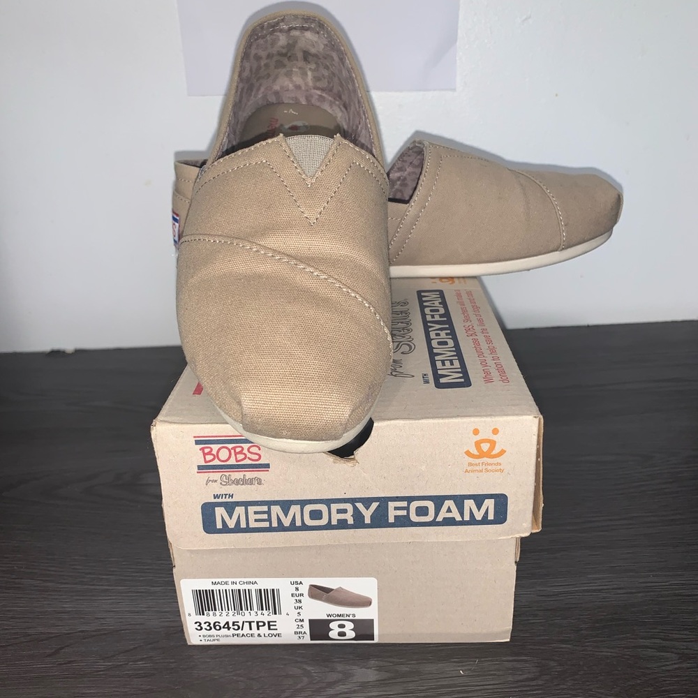 BOBS by Sketchers Plush Peace & Love Slip Ons